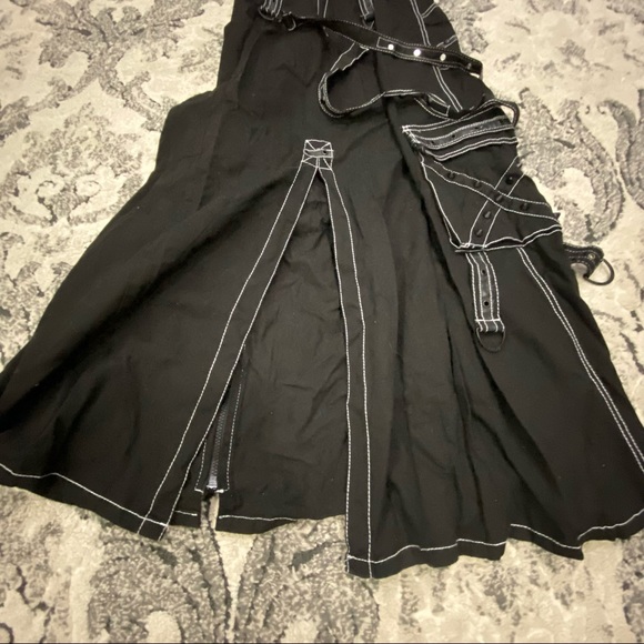 NWT Tripp NYC B&W Bondage Zippered Front Dress - Picture 10 of 11